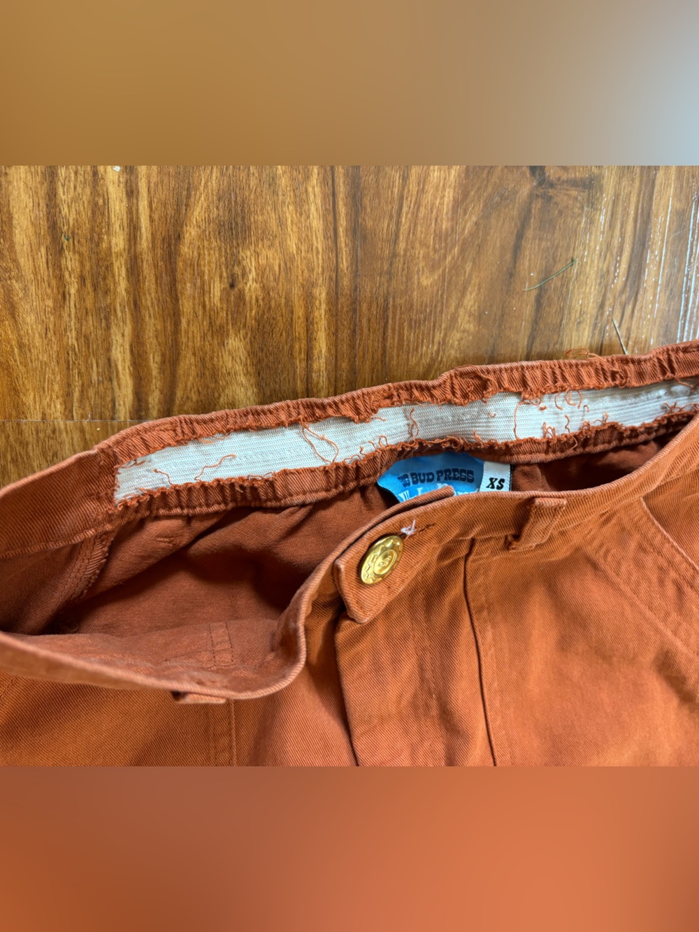 Big Bud Press Work Pants in terracotta orange XS - Picture 5 of 5